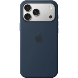 Чехол Apple Silicone Case with MagSafe для iPhone 17 Pro Max Midnight