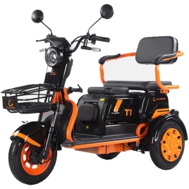 Электротрицикл Kugoo T1 Black