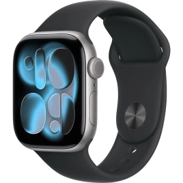 Смарт-часы Apple Watch Series 11 46mm Space Grey Aluminium Case with Black Sport Band S/M