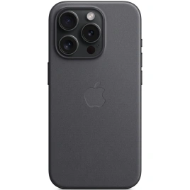 Чехол Apple FineWoven with MagSafe для iPhone 15 Pro Black