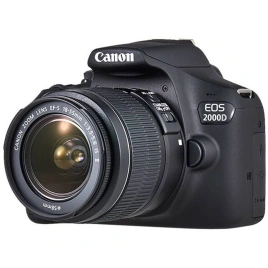 Фотоаппарат Canon EOS 2000D Kit EF-S 18-55 II Black