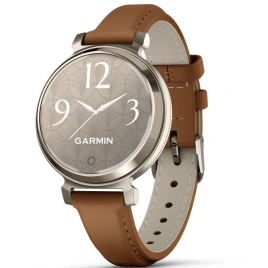 Смарт-часы Garmin Lily 2 Classic (010-02839-02) Cream Gold Tan Leather Band