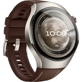 Смарт-часы Huawei Watch 5 46mm Dark Brown Composite (55020EVM)