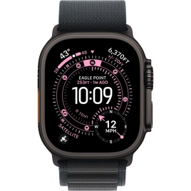 Смарт-часы Apple Watch Ultra 3 (2025) 49mm Black Titanium Case with Black Alpine Loop L