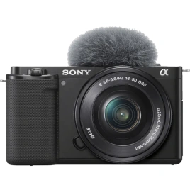 Фотоаппарат со сменной оптикой Sony Alpha ZV-E10 Kit 16-50mm Black
