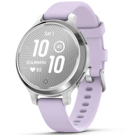 Смарт-часы Garmin Lily 2 Active (010-02891-01) Silver/Purple Jasmine Silicone