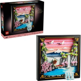 Конструктор LEGO Art Japanese Cherry Blossom Landscape 31218