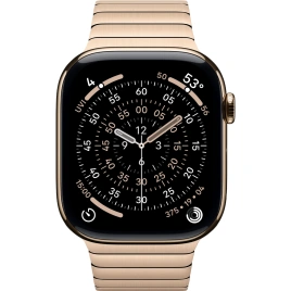 Смарт-часы Apple Watch Series 11 42mm Gold Titanium Case with Gold Link Bracelet