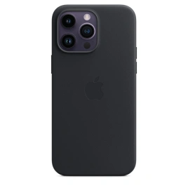Кожаный чехол Apple MagSafe для iPhone 14 Pro Midnight