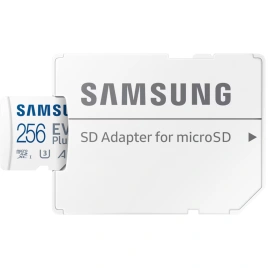 Карта памяти Samsung EVO Plus 256GB MicroSDXC Class 10/UHS-I U3 (MB-MC256SA)