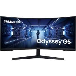 Монитор Samsung 34" Odyssey G5 C34G55TWWI Black (LC34G55TWWIXCI)