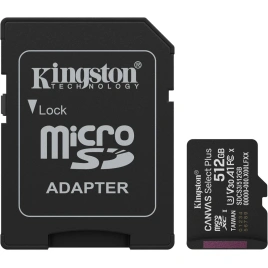 Карта памяти Kingston Canvas Select Plus 512GB MicroSD (SDCS3/512GB)
