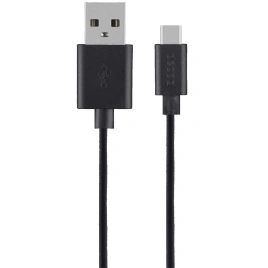 Кабель Deppa USB-A/USB-C 2m Black (72313)