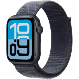 Смарт-часы Apple Watch SE (2025) 40mm Midnight Aluminum Case with Anchor Blue Sport Loop