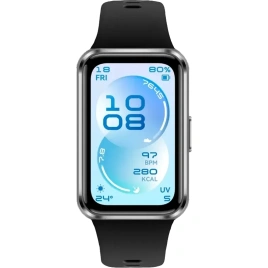 Фитнес-браслет Huawei Band 11 Aluminium Case Black (55020GVD)