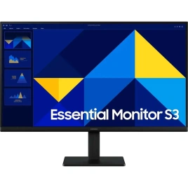 Монитор Samsung 27" Essential S3 S27D300GAI IPS Black (LS27D300GAIXCI)