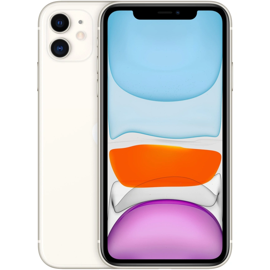 Смартфон Apple iPhone 11 128GB White фото 1