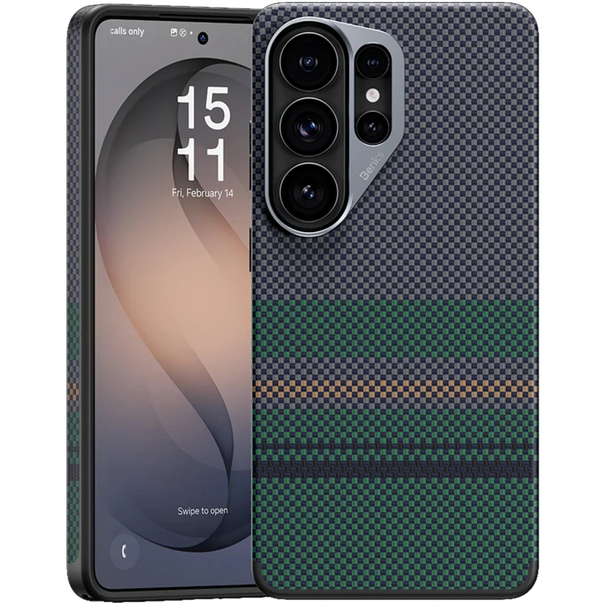 Чехол Benks ArmorPro Kevlar для Samsung Galaxy S26 Ultra Aurora фото 1