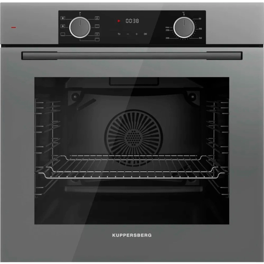 Электрический духовой шкаф Kuppersberg HF 607 GR Gray фото 1