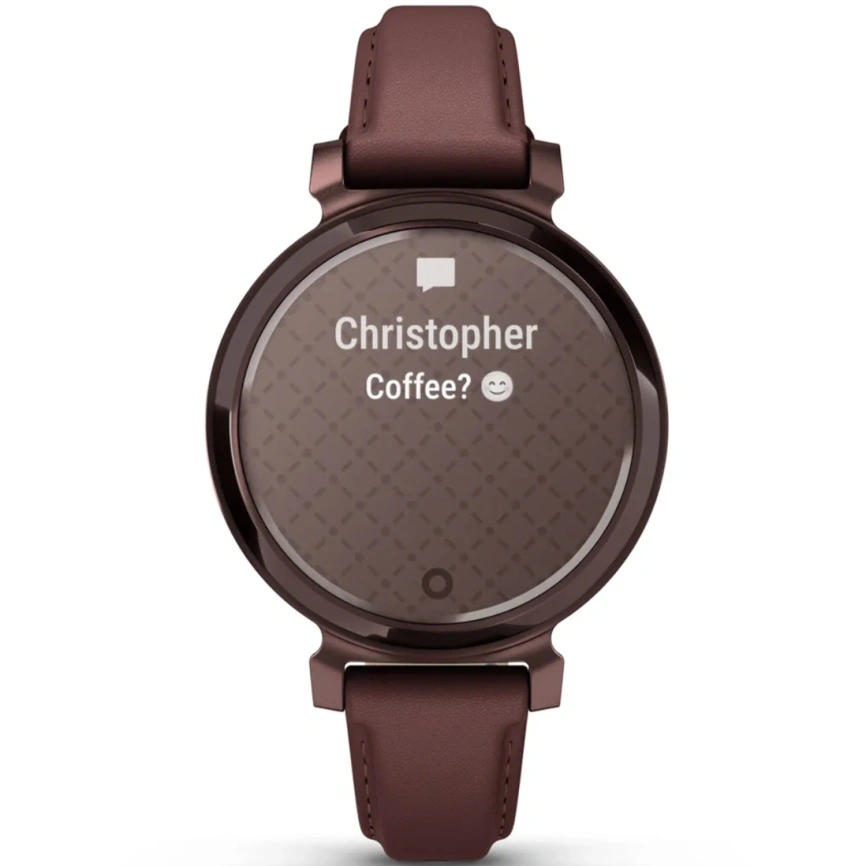 Смарт-часы Garmin Lily 2 Classic (010-02839-03) Dark Bronze Mulberry Leather Band фото 5