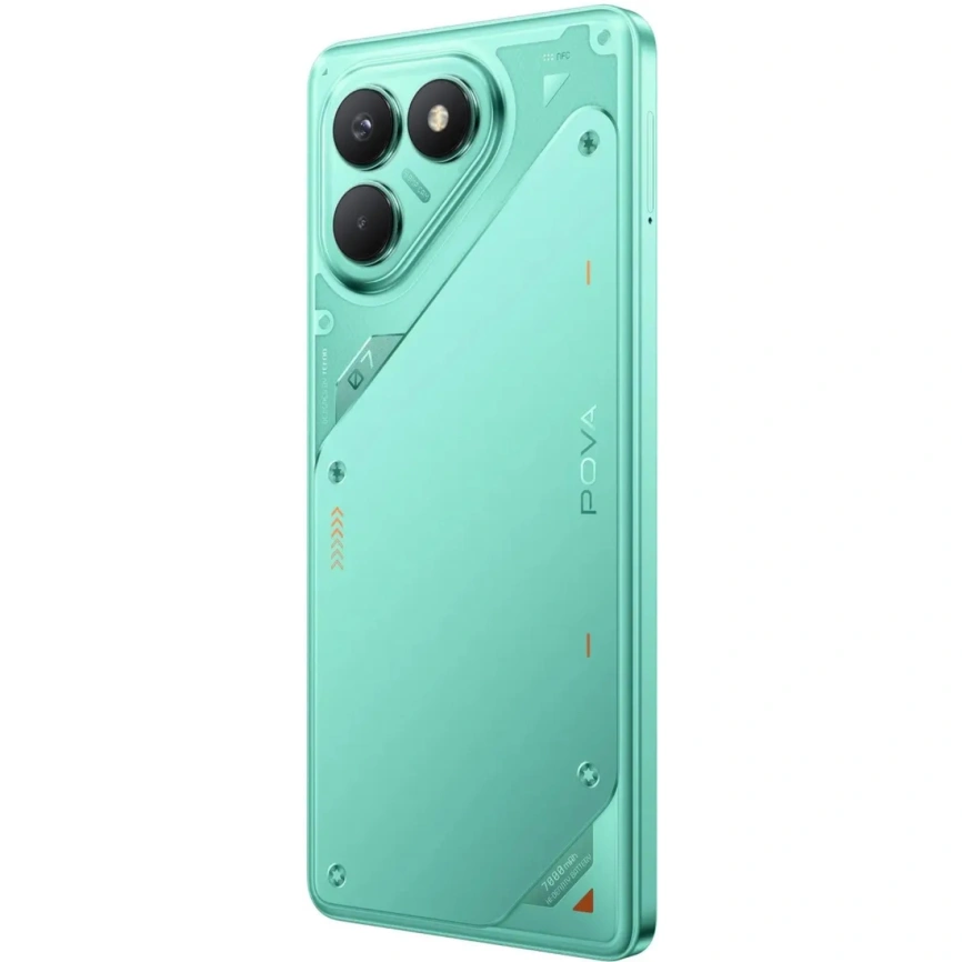 Смартфон Tecno Pova 7 Neo 8/128Gb Neon Cyan фото 2