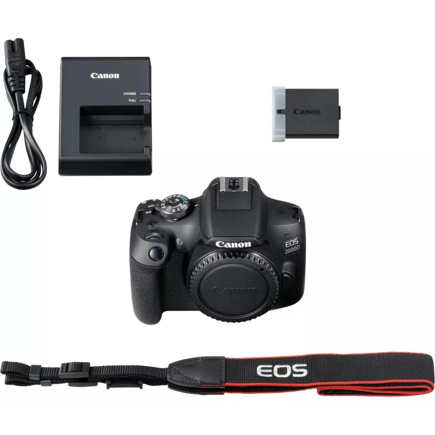 Фотоаппарат Canon EOS 2000D Body Black фото 7