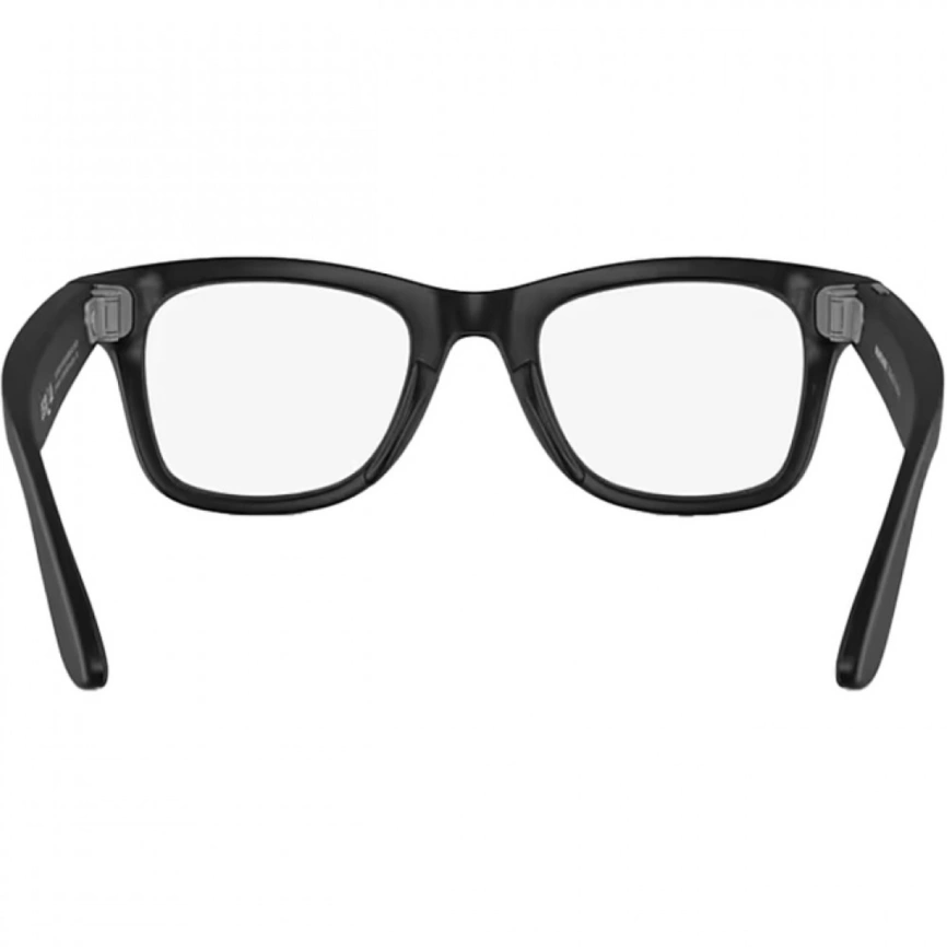 Умные очки Ray-Ban Wayfarer Matte Black/Transitions (RW4006) M Graphite Green фото 3