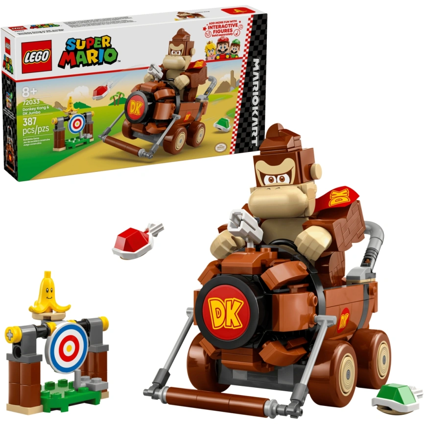 Конструктор LEGO Super Mario Kart - Donkey Kong & DK 72033 фото 1