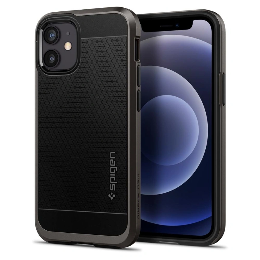 Чехол Spigen Neo Hybrid для iPhone 12 Mini (ACS01754) Black фото 1