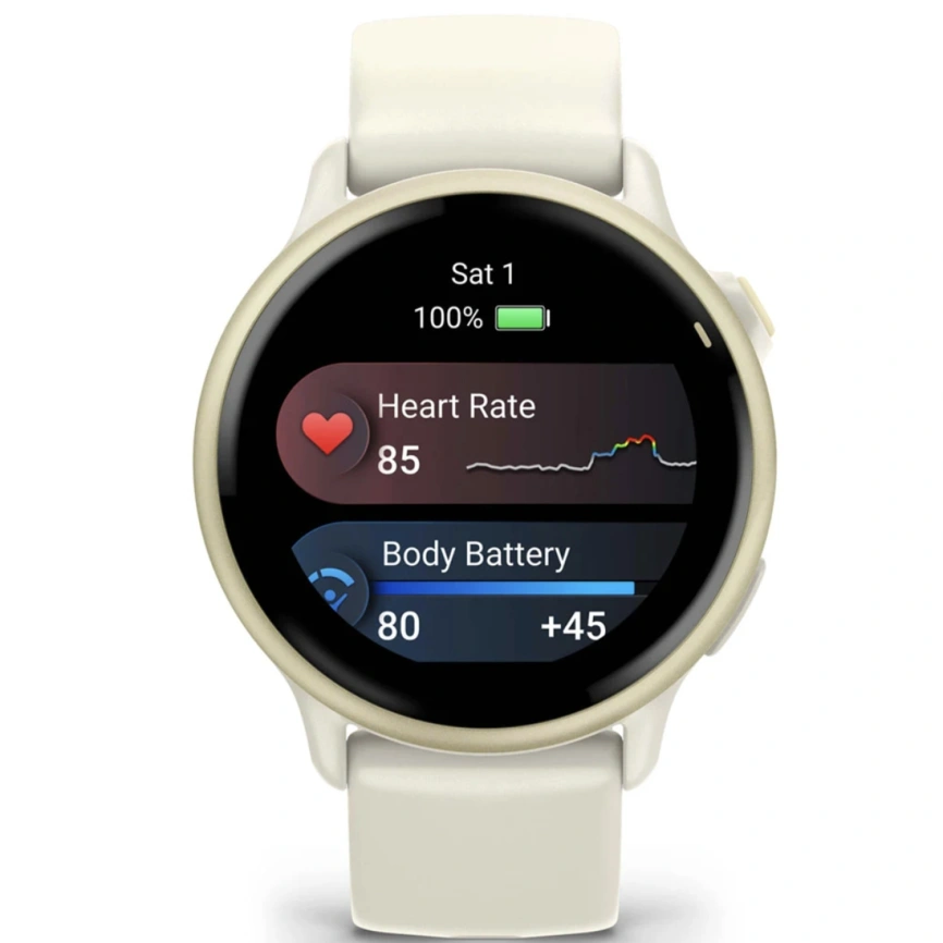 Смарт-часы Garmin Vivoactive 6 42mm (010-02985-01) Lunar Gold фото 8