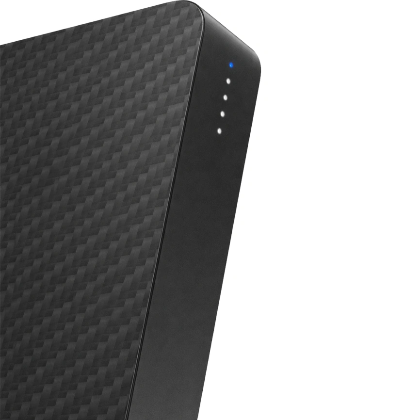 Внешний аккумулятор Gurdini Kevlar Power 20W with MagSafe 10000 mAh Black фото 3