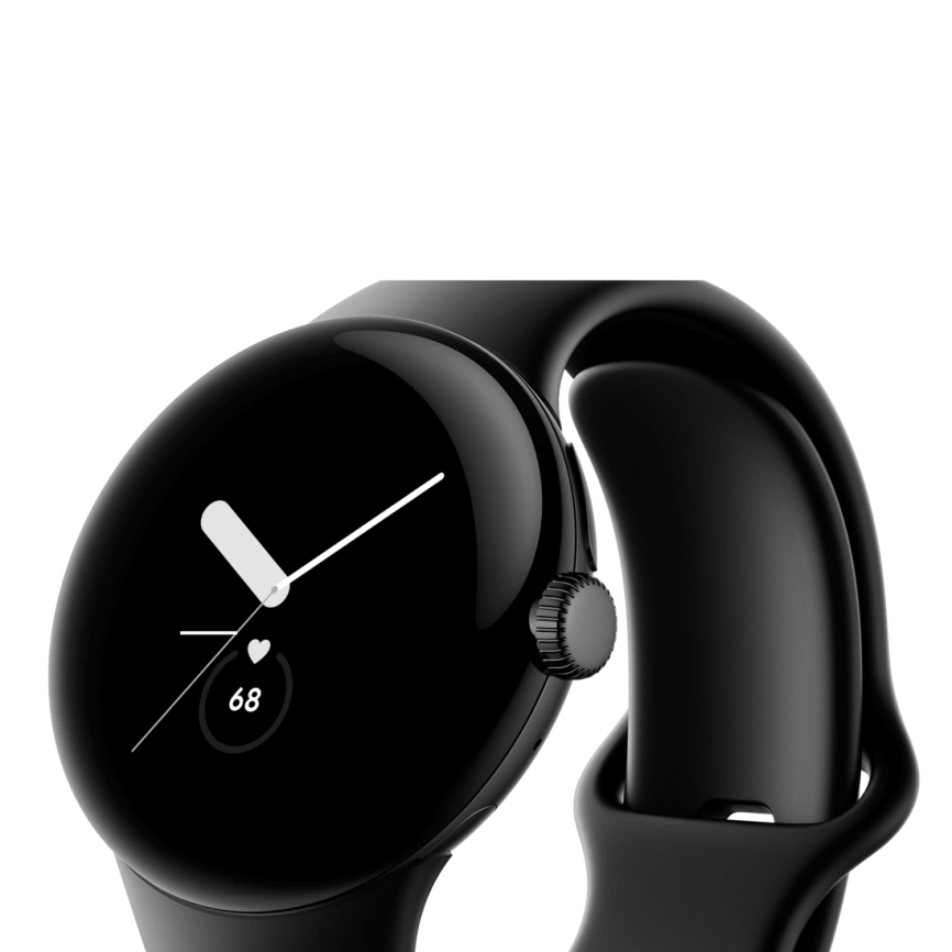 Смарт-часы Google Pixel Watch LTE Mate Black case/Obsidian Active band фото 3