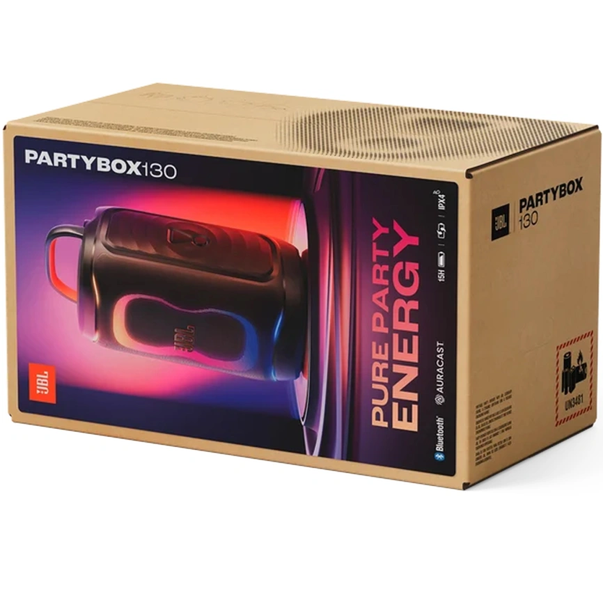 Портативная колонка JBL Partybox 130 Black фото 9