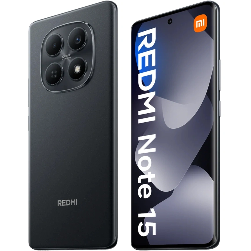 Смартфон Xiaomi Redmi Note 15 4G 8/256Gb Black Global Version фото 5