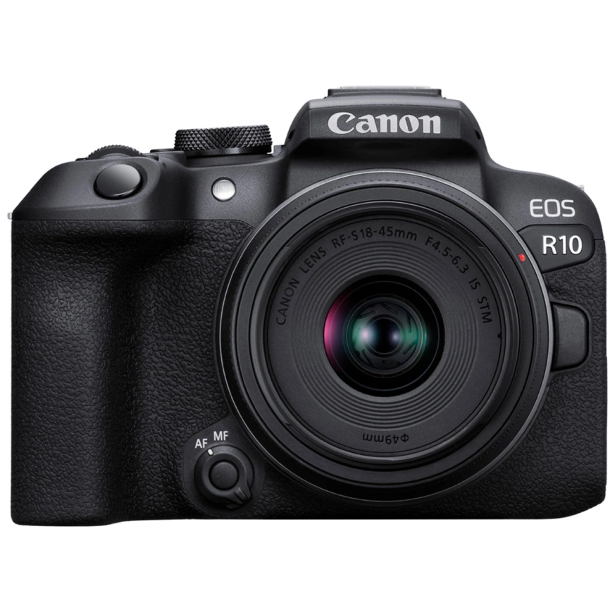 Фотоаппарат Canon EOS R10 Kit 18-45mm IS STM Black фото 8