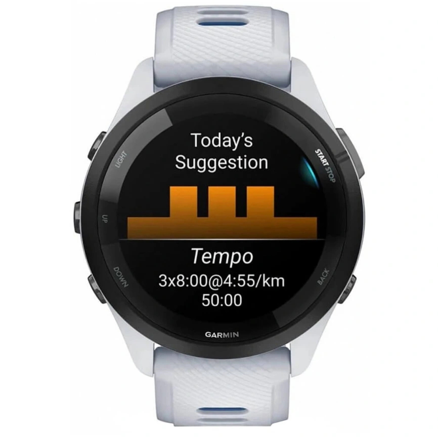 Умные часы Garmin Forerunner 265 (010-02810-11) White фото 2