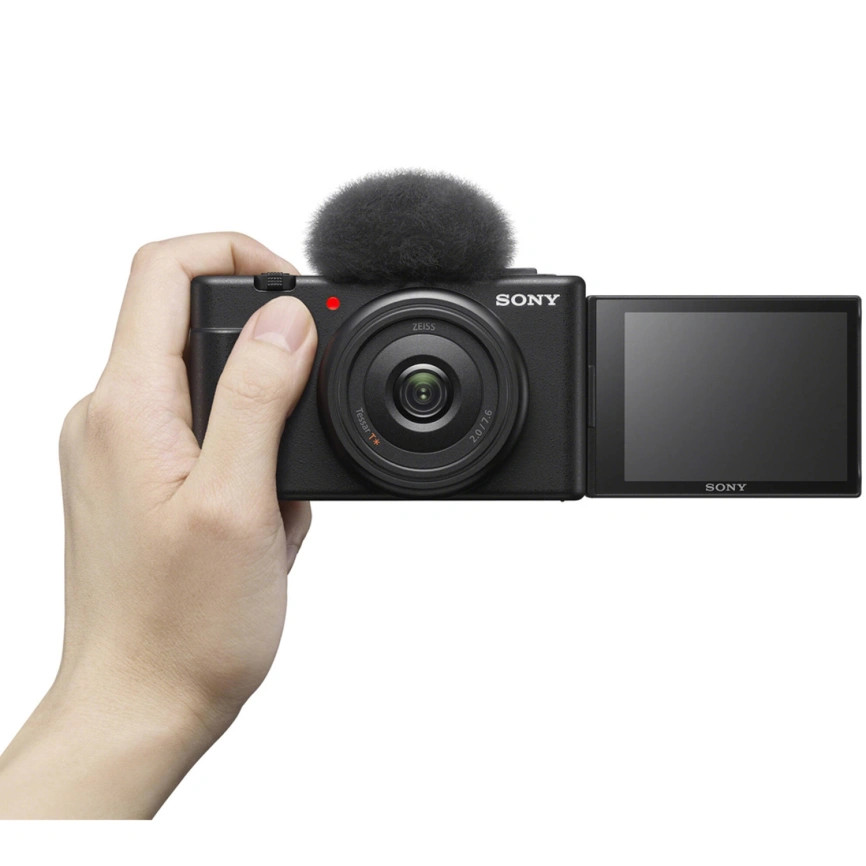 Компактный фотоаппарат Sony ZV-1F Black фото 10