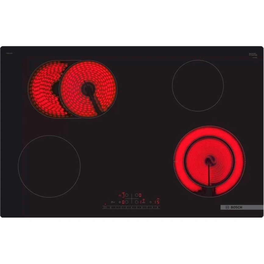 Электрическая варочная панель Bosch Serie 6 PKN811FP2E Black фото 1