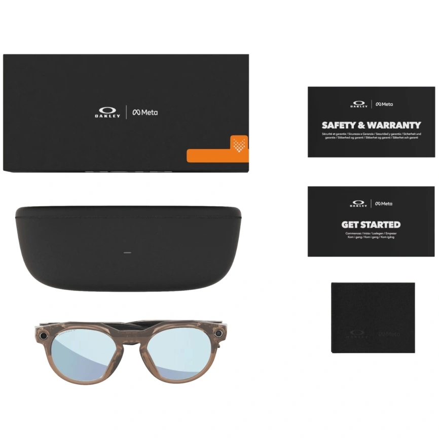 Умные очки Oakley HSTN Brown Smoke Polarized lenses Deep Water фото 7