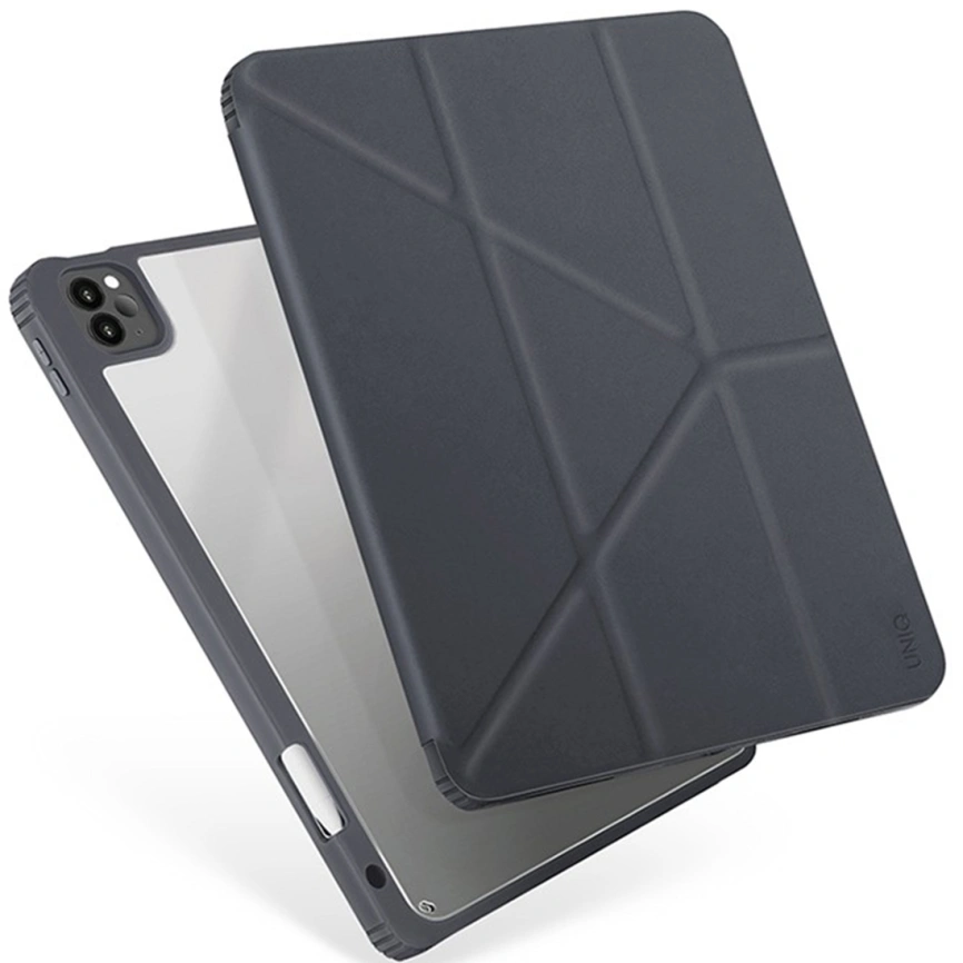 Чехол Uniq Moven для iPad Pro 12.9 (2022/21) Grey фото 3