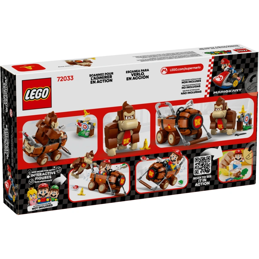Конструктор LEGO Super Mario Kart - Donkey Kong & DK 72033 фото 6