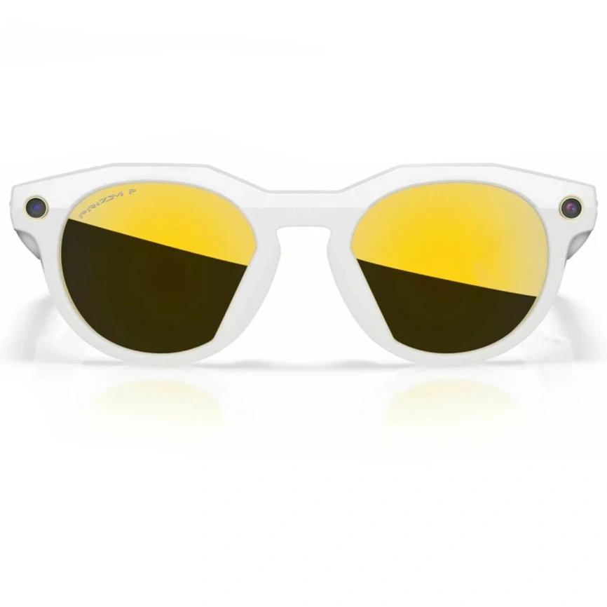 Умные очки Oakley HSTN Prizm 24K Polarized lenses M Warm Grey фото 4