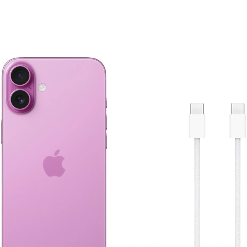 Смартфон Apple iPhone 16 Plus 128Gb nano Sim + eSim Pink фото 5