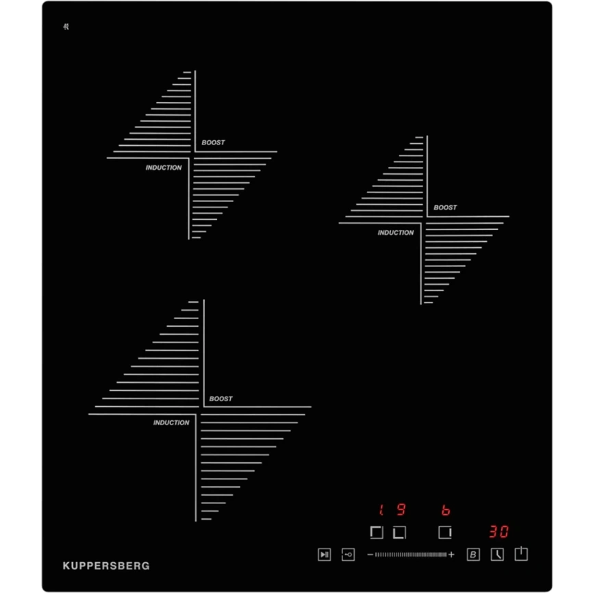 Индукционная варочная панель Kuppersberg ICS 402 Black фото 1