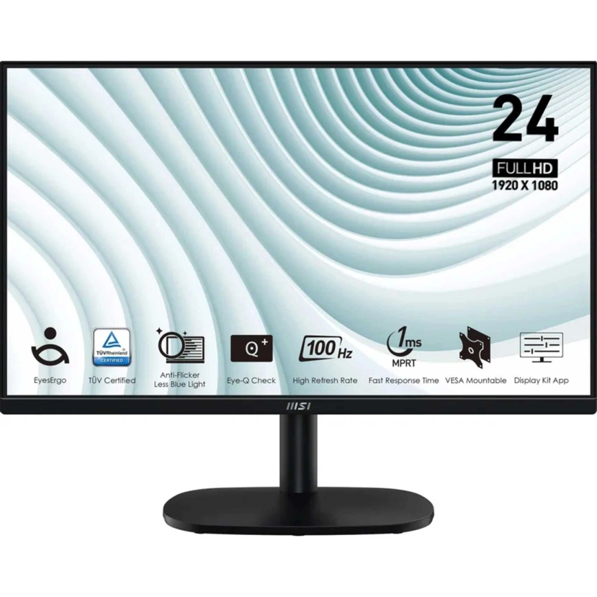 Монитор MSI 24" PRO MP245V VA Black фото 1