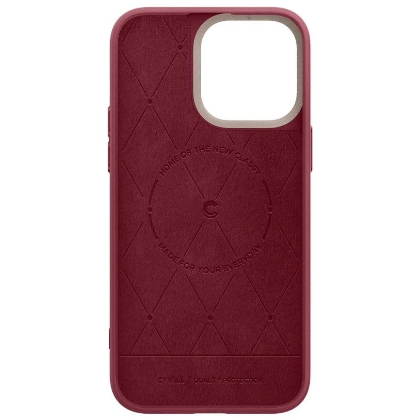Чехол Spigen Cyrill UltraColor MagSafe для iPhone 14 Pro (ACS05025) Sangria фото 2
