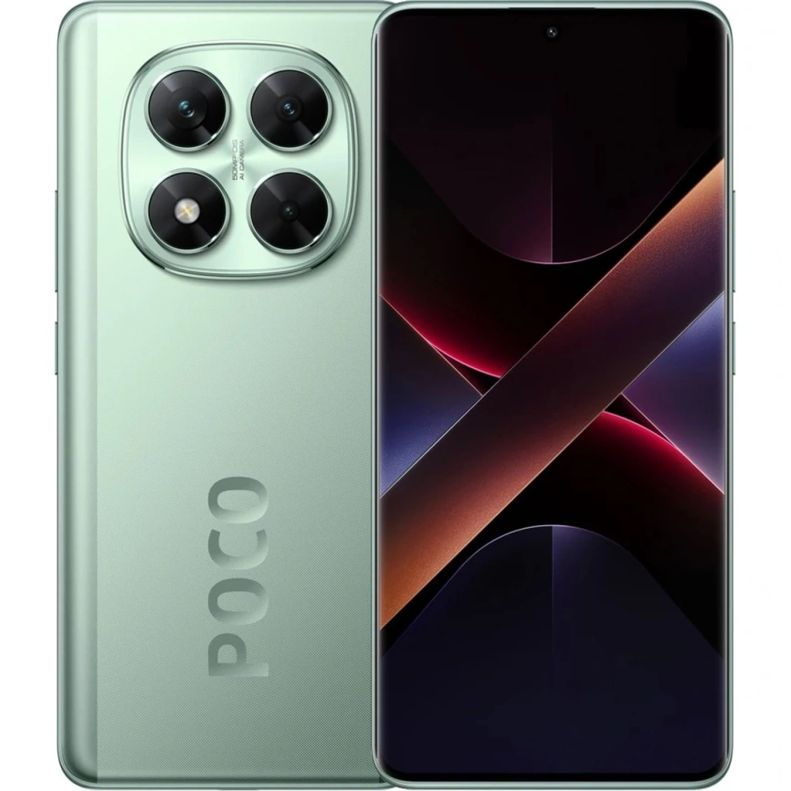 Смартфон Xiaomi Poco X7 5G 8/256Gb Green Global Version фото 1