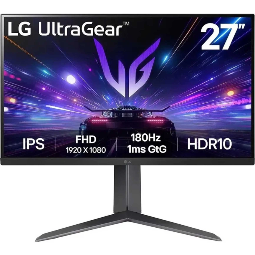 Монитор LG 27" UltraGear 27GS65F-B IPS Black (27GS65F-B.ARUZ) фото 1