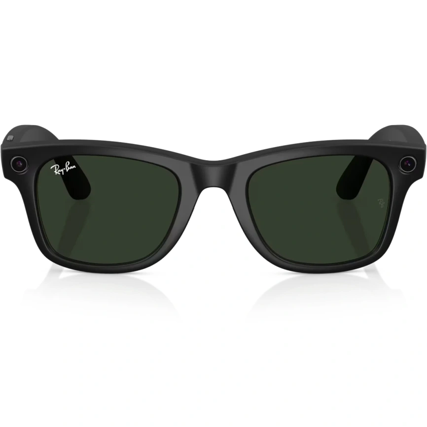 Умные очки Ray-Ban Wayfarer Matte Black/Transitions (RW4008) L Graphite Green фото 6