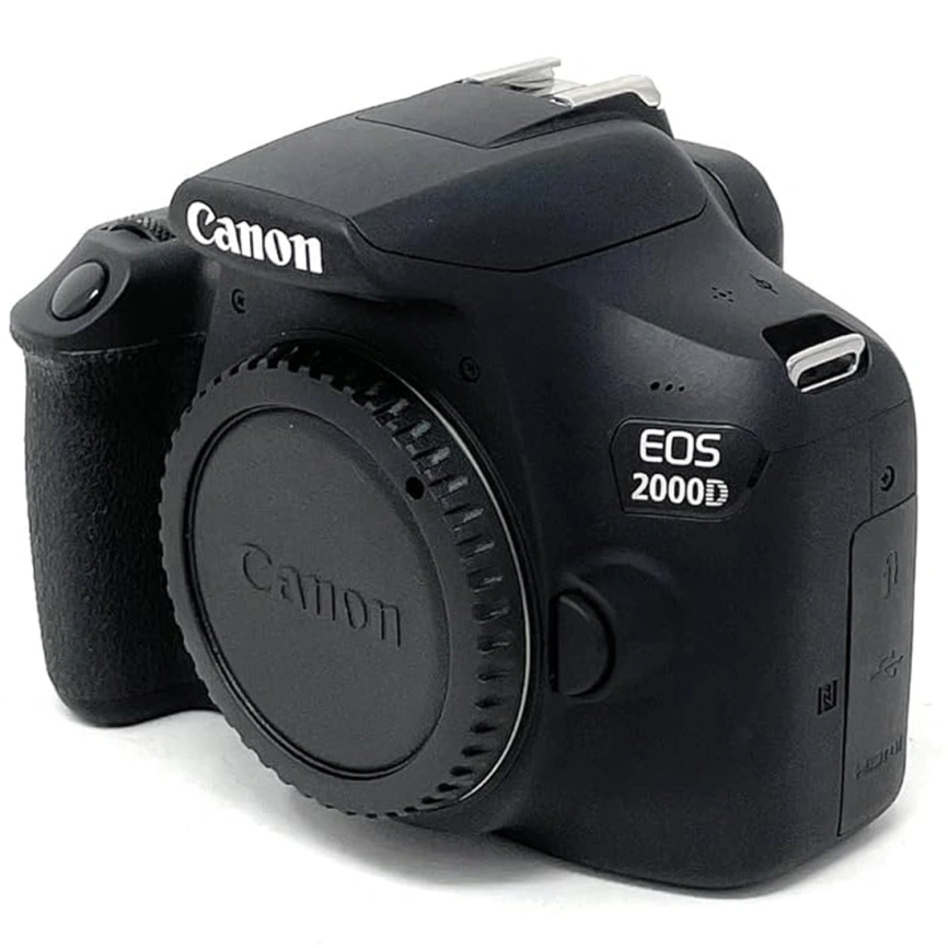 Фотоаппарат Canon EOS 2000D Body Black фото 3